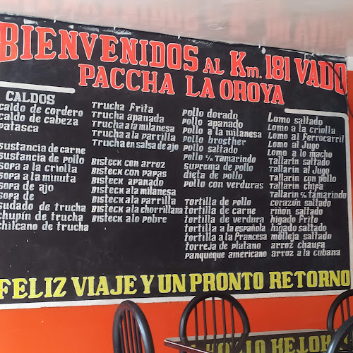 Opinii despre Restaurante Señor de Muruhuay în La Oroya - Gastronomía y hostelería