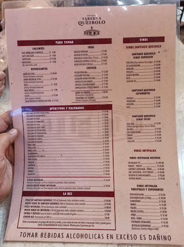 Antigua Taberna Queirolo - Gastronomía y hostelería