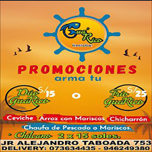 Gua'rico restobar - Gastronomía y hostelería