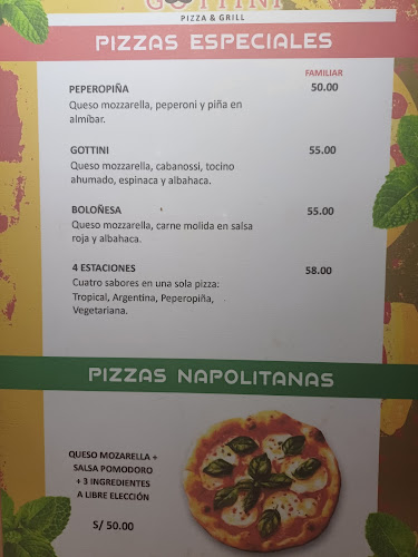 GOTINI PIZZA & GRILL - Piura