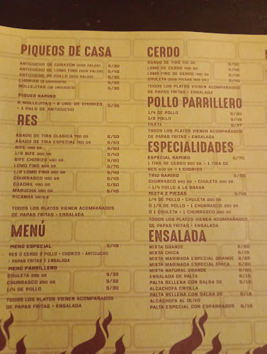 PARRILLADAS RAMIRO - Trujillo