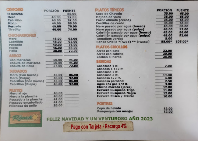 Restaurante El RANCHO