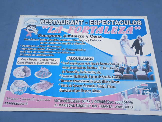 Restaurant - Espectaculos "LA FORTALEZA"