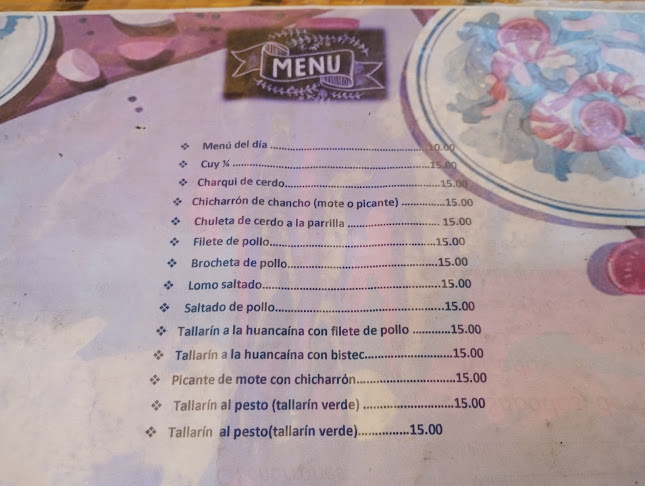 Restaurante "El Mirador Ranrahirca"