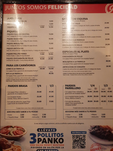 Pardos Chicken Plaza San Martín