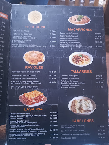 Opinii despre PASTAS Y PIZZAS BORNOLO (NUVOLONI)I în San Juan de Lurigancho - Gastronomía y hostelería
