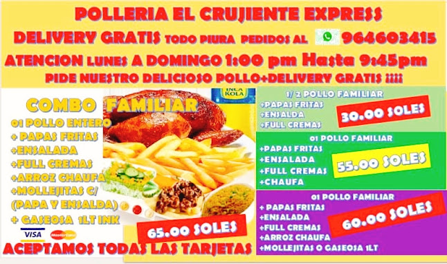 Restaurant Polleria El Crujiente - Gastronomía y hostelería