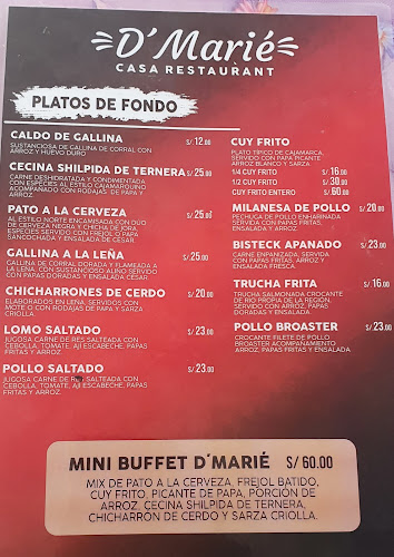 D'Marié Posada Restaurant