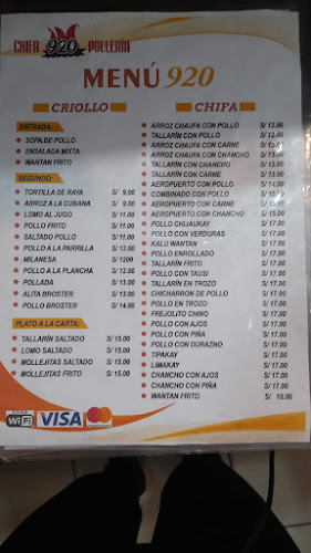 Comentarii opinii despre CHIFA 920