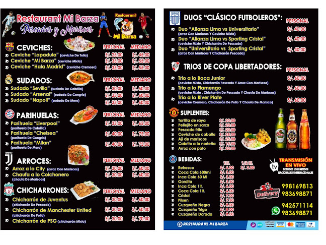 Restaurant MI BARZA - La Victoria