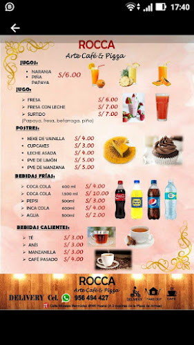 Rocca Arte Café & Pizza - Gastronomía y hostelería