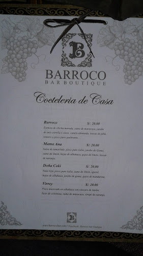 Opinii despre Barroco Bar Boutique în Cusco - Gastronomía y hostelería