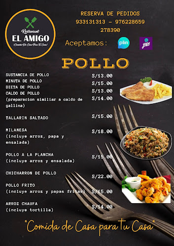 Restaurant y Hospedaje "El Amigo" - Ica