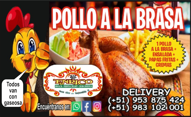 ENRICO Snack-Restaurant-Cevicheria - Gastronomía y hostelería