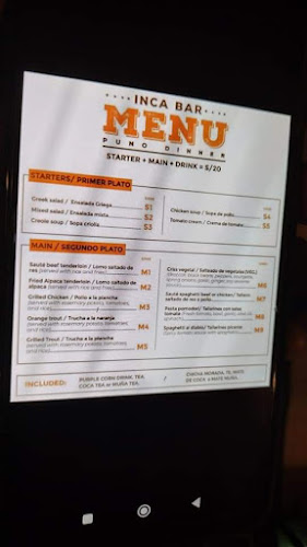 Opinii despre incabar în Puno - Gastronomía y hostelería