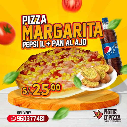 Opinii despre Notte D' Pizza în San Martín de Porres - Gastronomía y hostelería