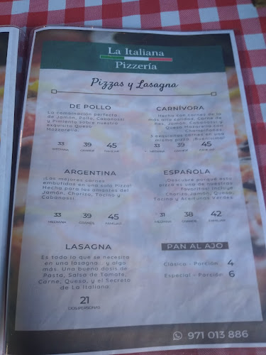 La Italiana Pizzeria - Elias Aguirre - Lambayeque
