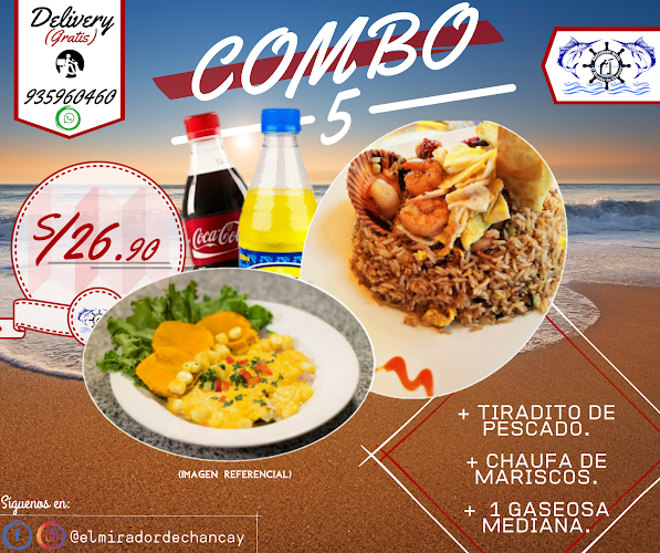 El Mirador de Chancay - Gastronomía y hostelería