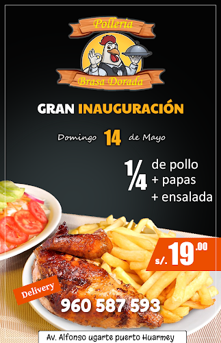 Opinii despre Polleria - Brasa Dorada. în Huarmey - Gastronomía y hostelería