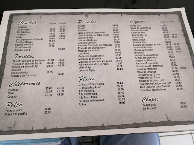 Restaurant Cevichería El Ajicito - Piura