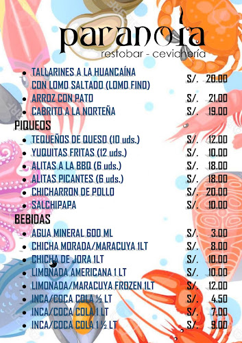 Opinii despre Paranoia Restobar în San Juan de Miraflores - Gastronomía y hostelería