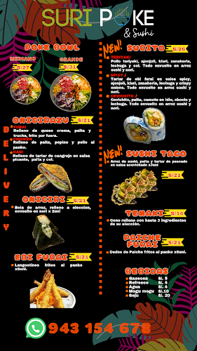 Suri Sushi Bar & Poke - Gastronomía y hostelería