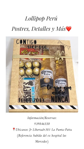 Lollipop Perú Postres Detalles y Más - Paita