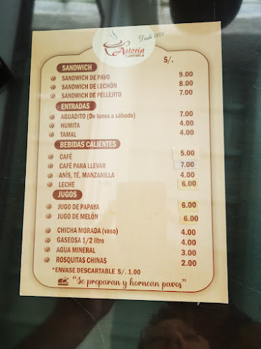 Astoria Cafetería - Chiclayo