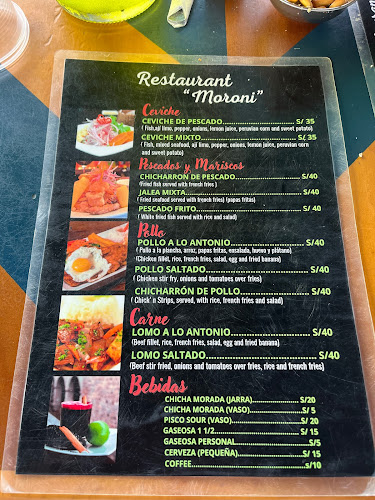 Opinii despre Restaurant maroni,huacachina,ica în Huacachina - Gastronomía y hostelería