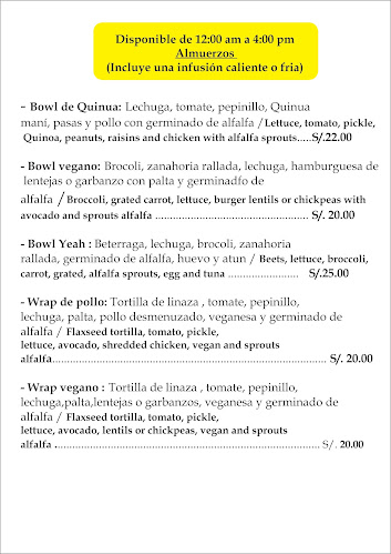 Comentarii opinii despre Yeah Rico y Saludable