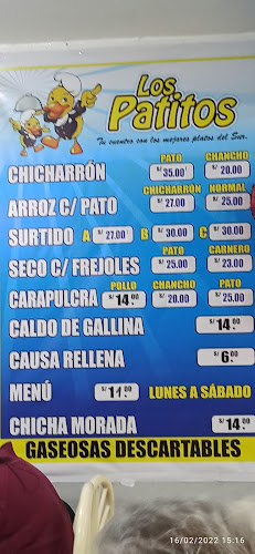 Comentarii opinii despre Restaurante Los Patitos