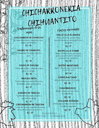 Chicharroneria Chihuantito - Sicuani