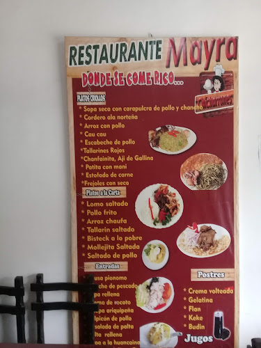 Opinii despre restaurante Mayra în Carmen de La Legua - Reynoso - Gastronomía y hostelería