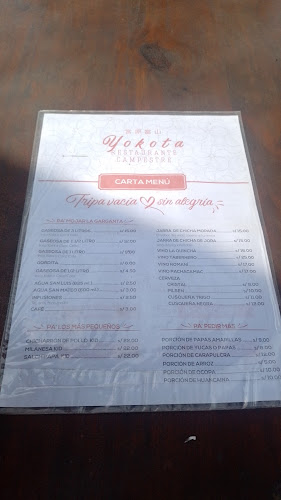 Restaurante campestre yokota - Huaral