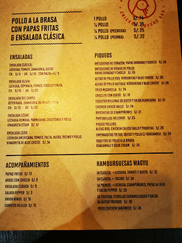 Primos Chicken Bar La Molina