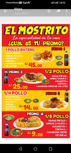Pollos a la Brasa " La Granjita". - Majes