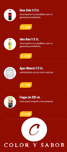 Color y Sabor Restobar - Gastronomía y hostelería