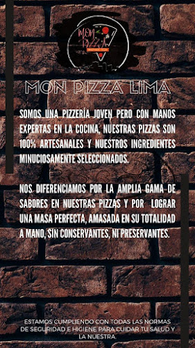 Mon Pizza Lima - Jesús María