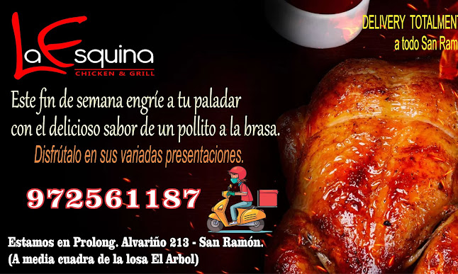 Opinii despre La Esquina - Pollos a la Brasa în San Ramón - Gastronomía y hostelería