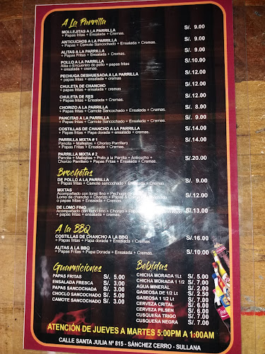 PELAO'S. Carnes Y Parrillas