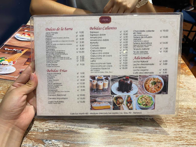 Opinii despre Camerino Caffe în Barranco - Gastronomía y hostelería