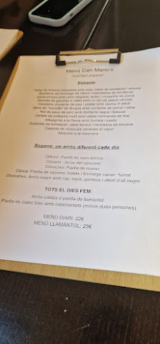Restaurante Can Mario's - Gastronomía y hostelería