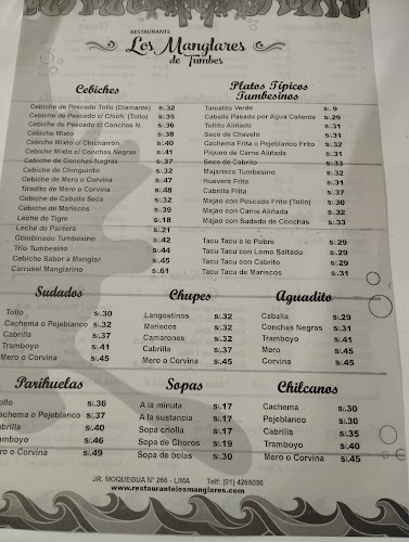 Comentarii opinii despre Restaurante Los Manglares De Tumbes