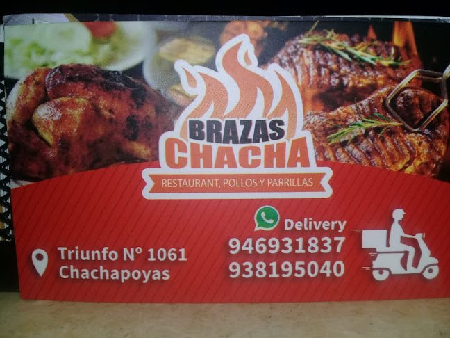 RESTAURANT, POLLOS Y PARILLAS BRAZAS CHACHA