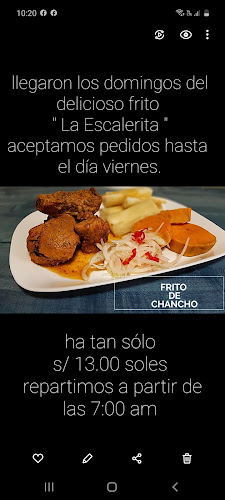 Comentarii opinii despre Cevicherias " La Escalerita "