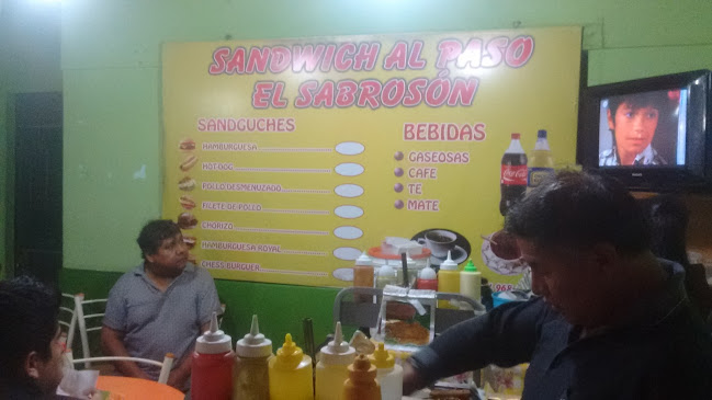 Opinii despre Sandwich al Paso El Sabroson în Tacna - Gastronomía y hostelería