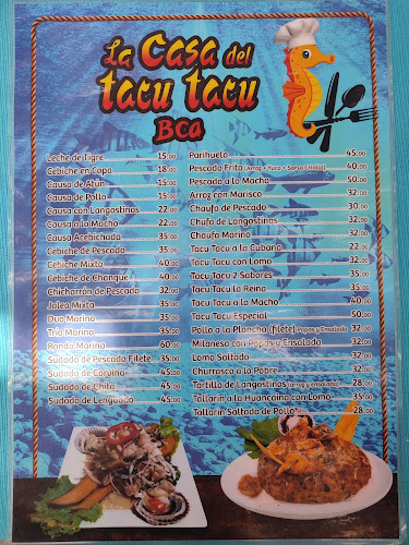 La casa del tacu tacu bca - Gastronomía y hostelería