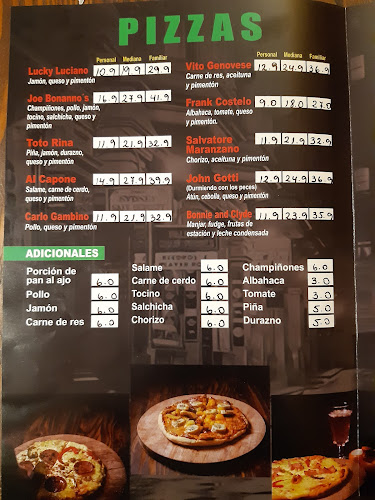 Opinii despre Pizzería Bonannos în Arequipa - Gastronomía y hostelería