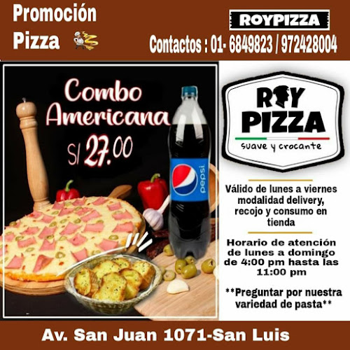Opinii despre Roy Pizza în San Luis - Gastronomía y hostelería