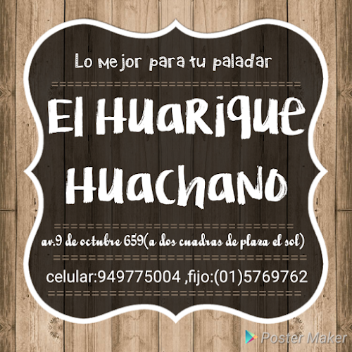 Opinii despre Huarique Huachano în Huacho - Gastronomía y hostelería